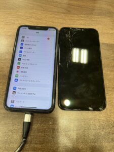 iPhone11　画面交換