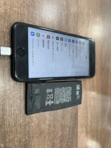 iPhoneSE2　バッテリー交換　iPhone第二世代