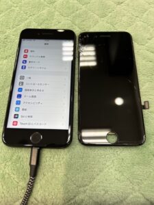 iPhone　SE　SE3　画面交換　液晶交換