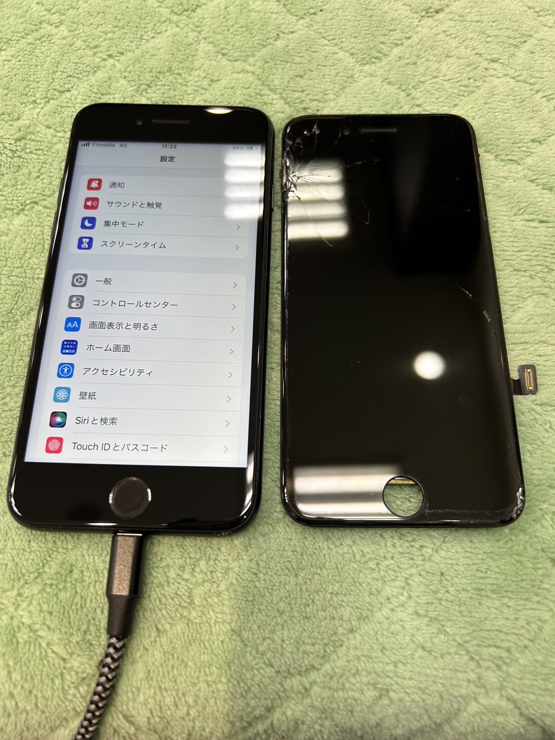 iPhone SE第3世代｜画面・液晶交換｜久喜市からご来店